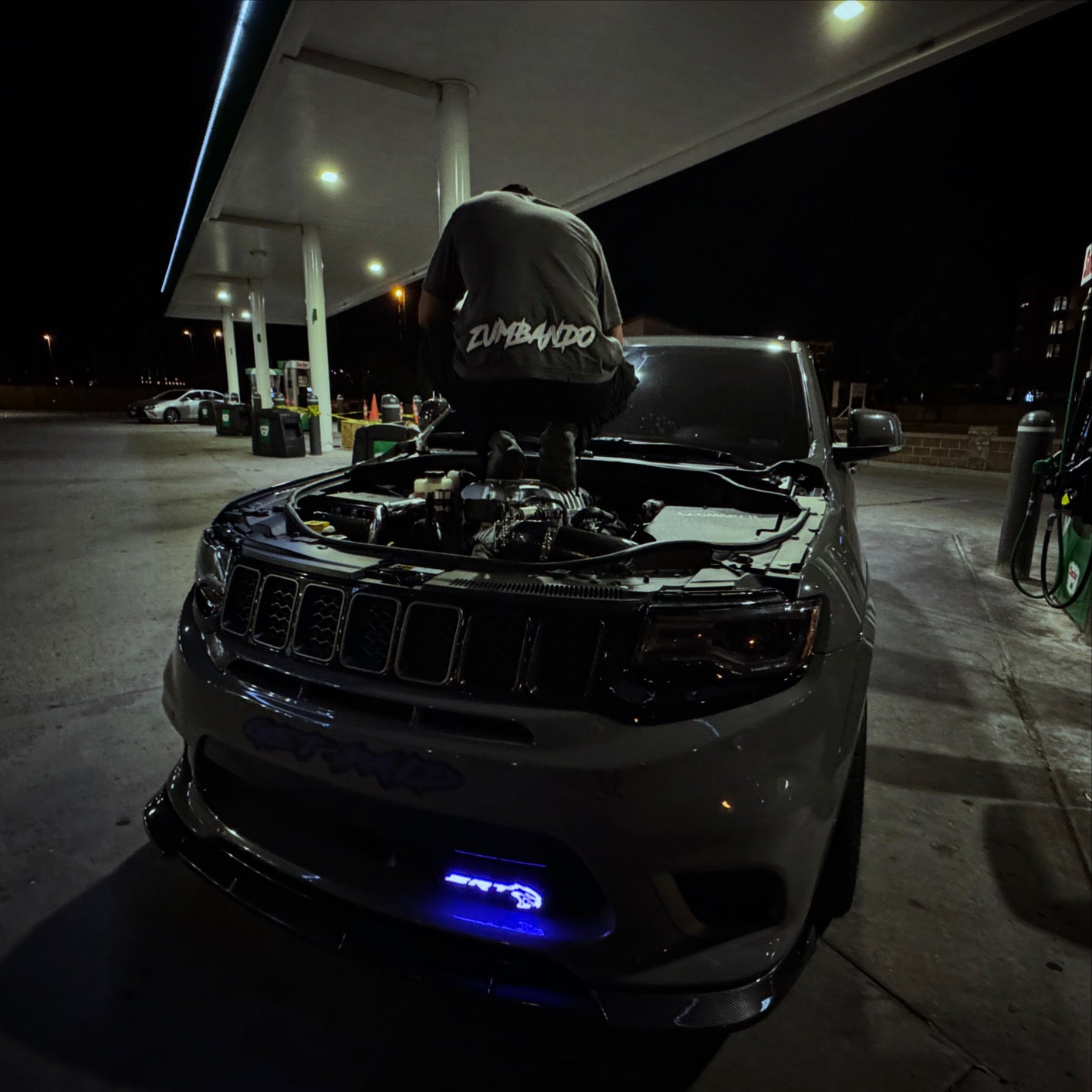 ZUMBANDO SHADOW GREY OVERSIZED T-SHIRT (SHAKA WEAR)