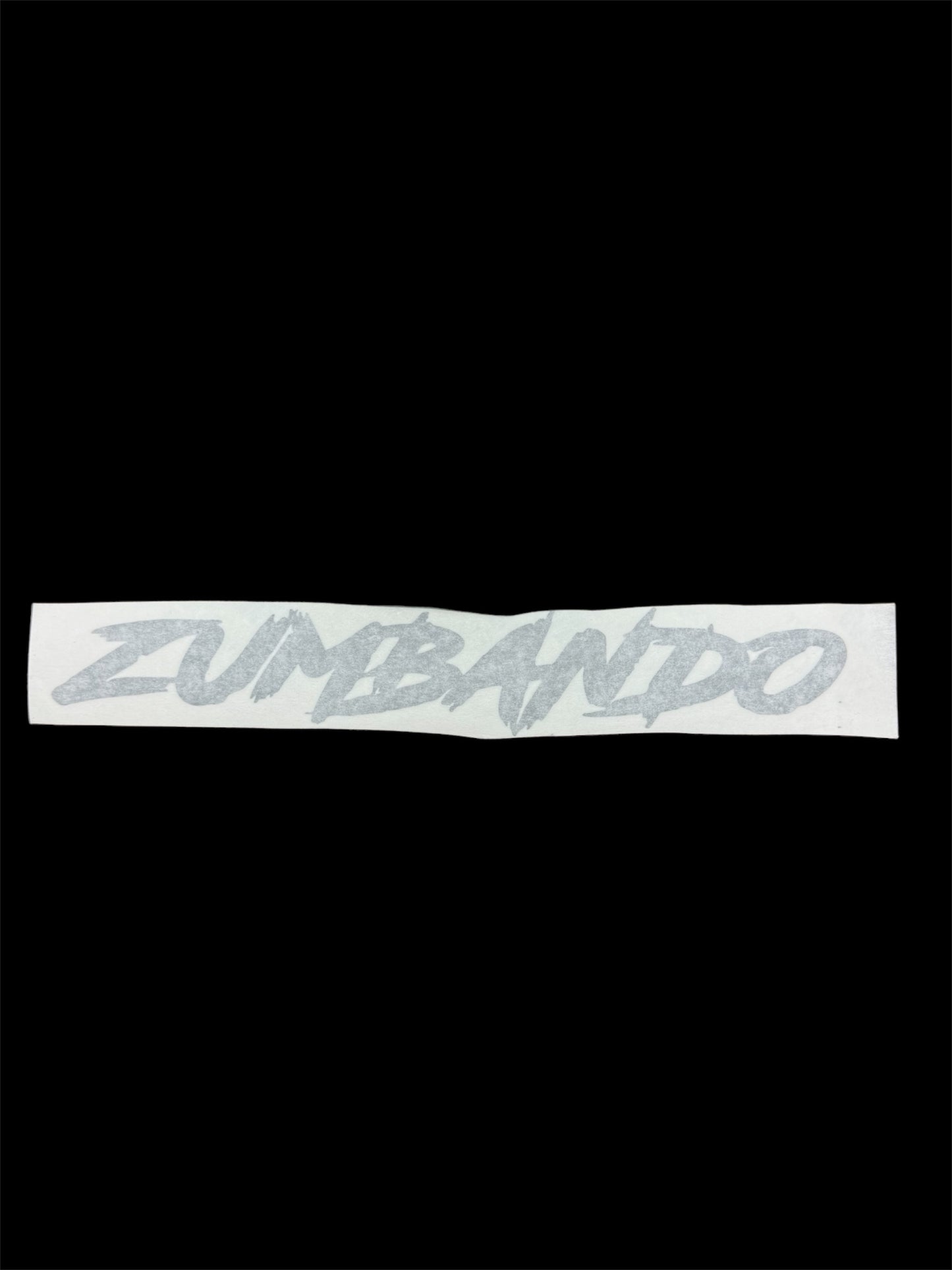 Zumbando 12” decal