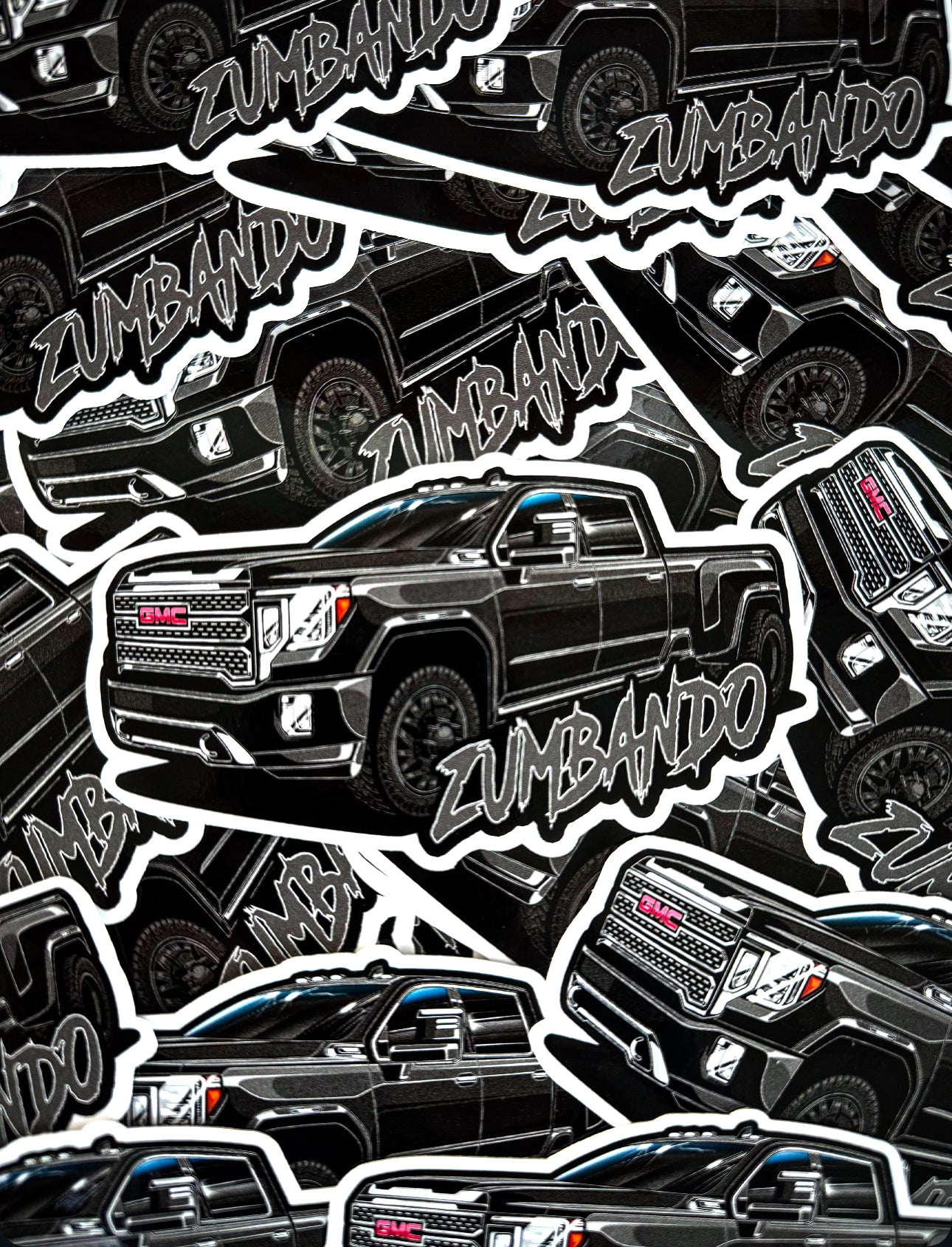 2023 GMC DENALI 3500 DUALLY STICKER 1X ENTRY